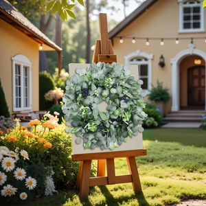 24" Eucalyptus Leaf Wreath