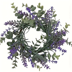 Lavender Candle Rings — 2pcs, 10 In.