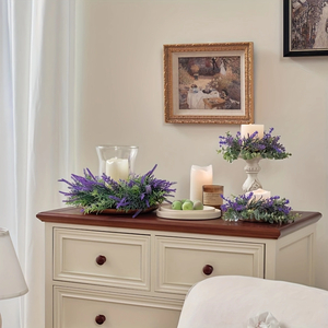 Lavender Candle Rings — 2pcs, 10 In.