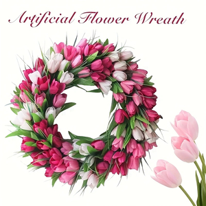 20" Tulip Wreath – Style A