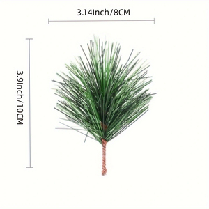 12pcs Artificial Pine Needle Branches