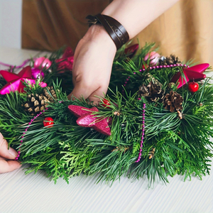 12pcs Artificial Pine Needle Branches