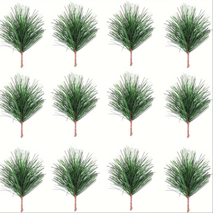 12pcs Artificial Pine Needle Branches