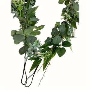 6.4ft Artificial Eucalyptus & Grape Leaf Garland