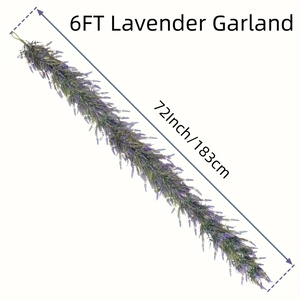 6FT Lavender Vine Artificial Spring & Summer Vine