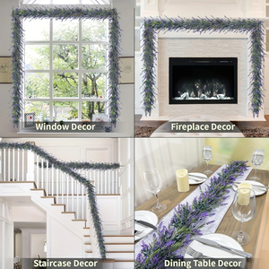 6FT Lavender Vine Artificial Spring & Summer Vine