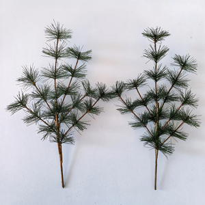 Artificial Pine Needle Branches — 4pcs, 12 In.