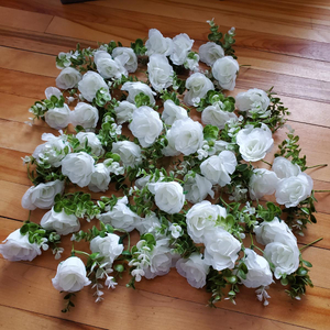 Ivory White Foam Roses with Stems — 50pcs review photo