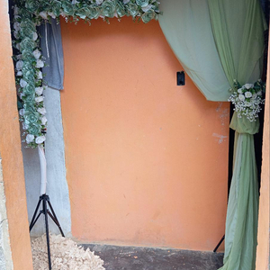 Ivory White Foam Roses with Stems — 50pcs review photo