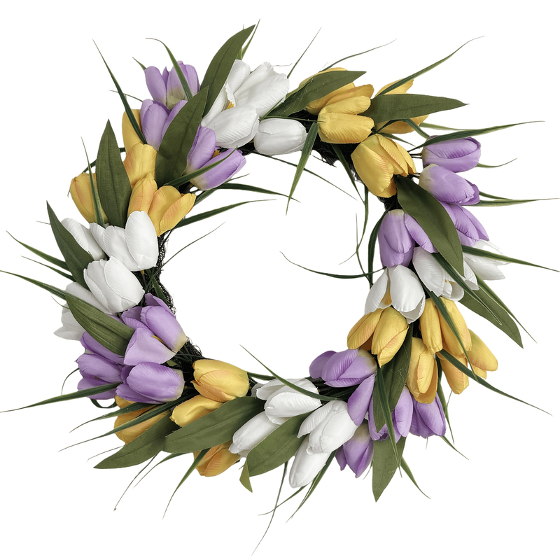 20" Tulip Wreath – Style B