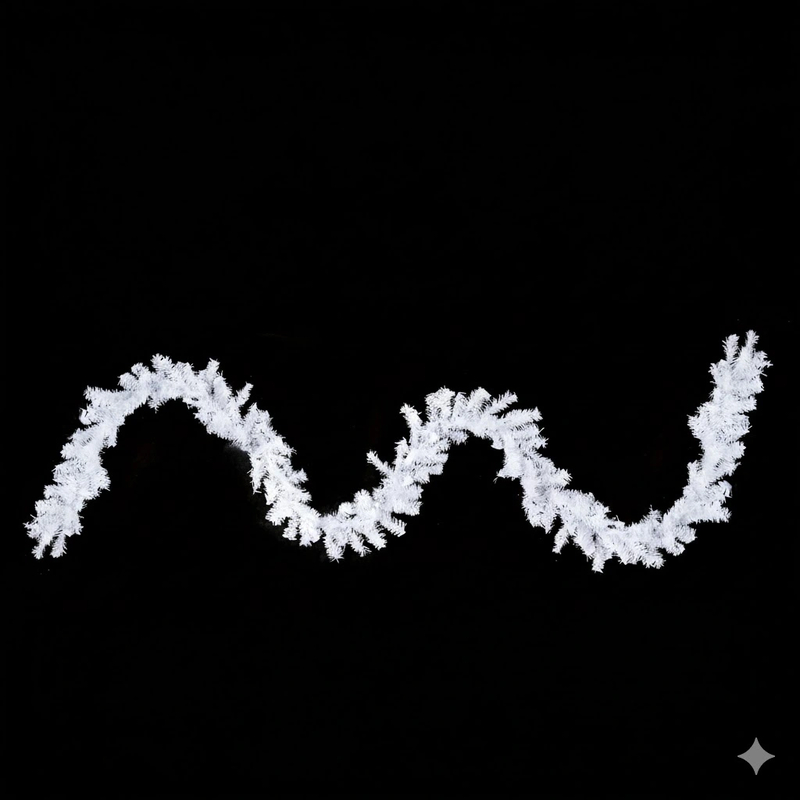 24" White Pine Needle Christmas Wreath - Preview