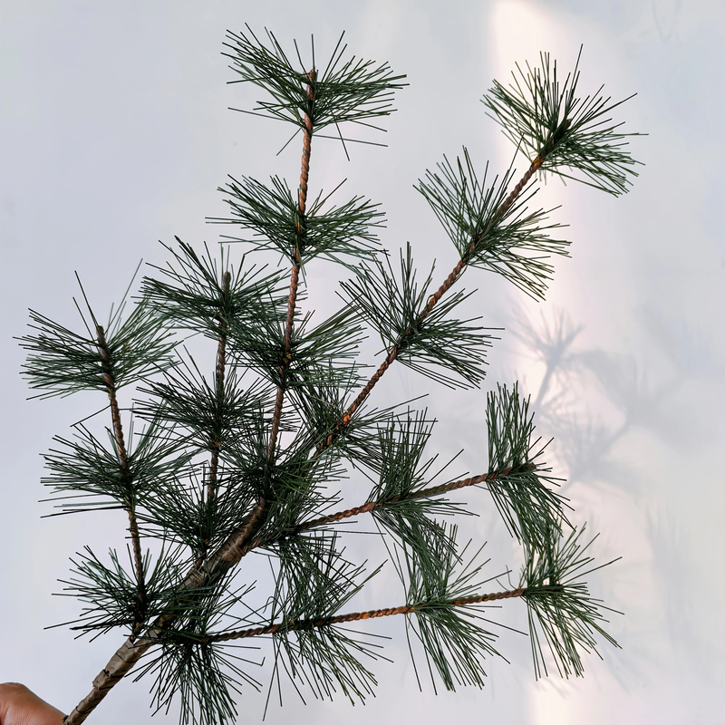 Artificial Pine Needle Branches — 4pcs, 12 In. - Preview